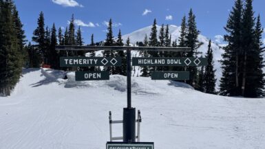 Aspen Highlands Bowl Sign